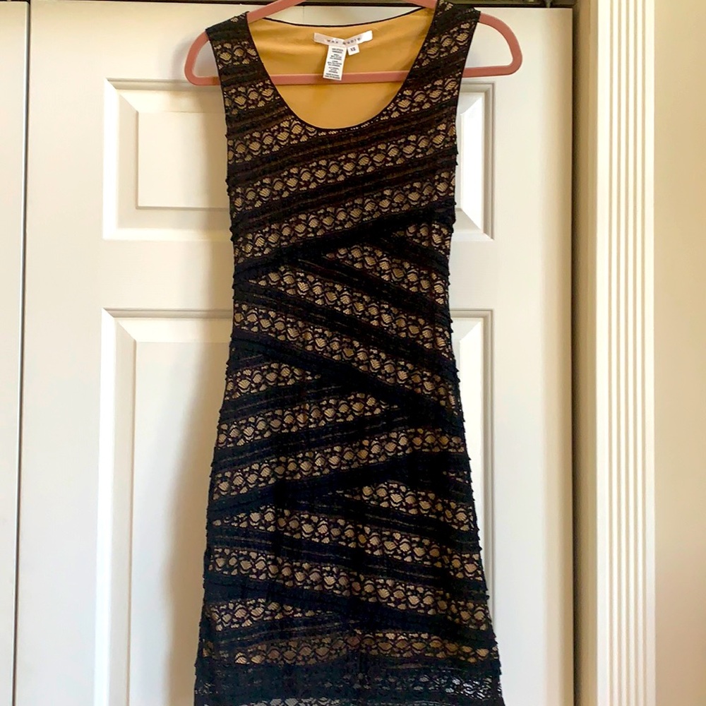 Black lace Max Studio dress